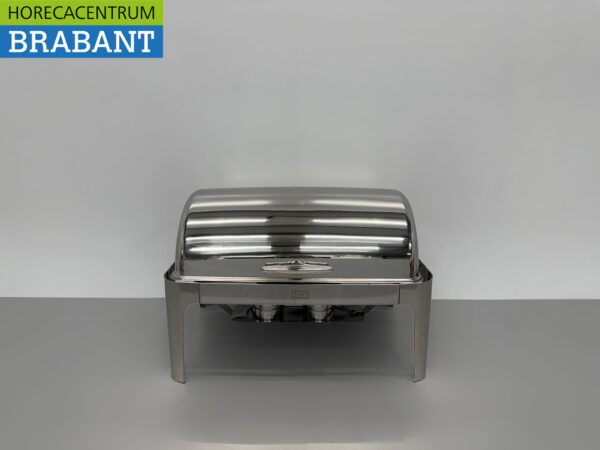HCB Chafing Dish Rolltop stainless steel - 9 liters - 2 x 1/2 GN Catering