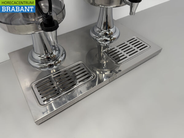 HCB Juice dispenser stainless steel - 2 x 8 liters - Horeca - Image 4