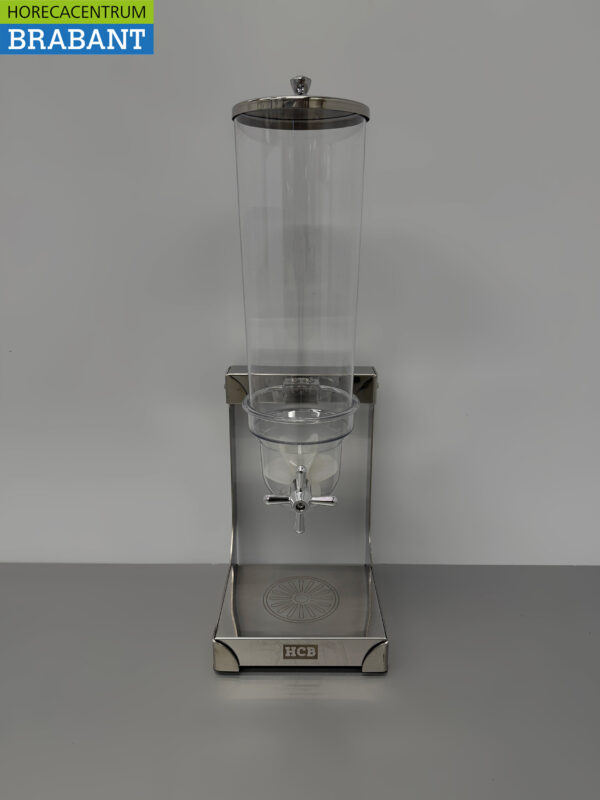 Stainless steel Bean Dispenser - 3.5 liters - HCB - Horeca