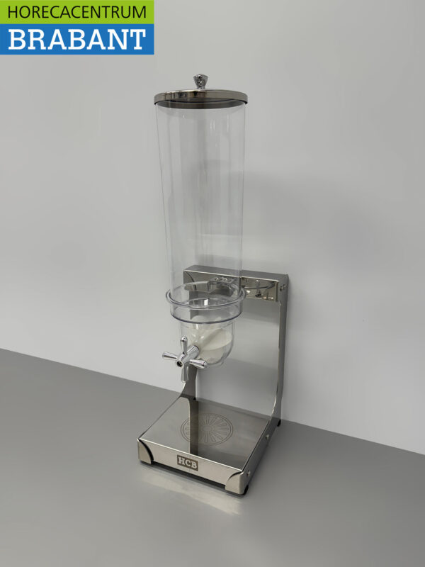 Stainless steel Bean Dispenser - 3.5 liters - HCB - Horeca - Image 2