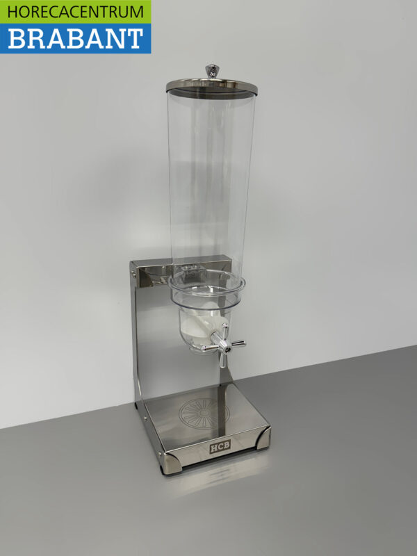 Stainless steel Bean Dispenser - 3.5 liters - HCB - Horeca - Image 3