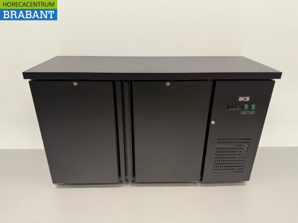 HCB Backbar Bar Refrigerator 2 doors 280 liters 146,5 cm 230V Horeca