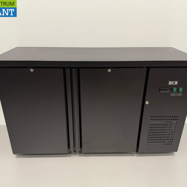 HCB Backbar Bar Refrigerator 2 doors 280 liters 146,5 cm 230V Horeca