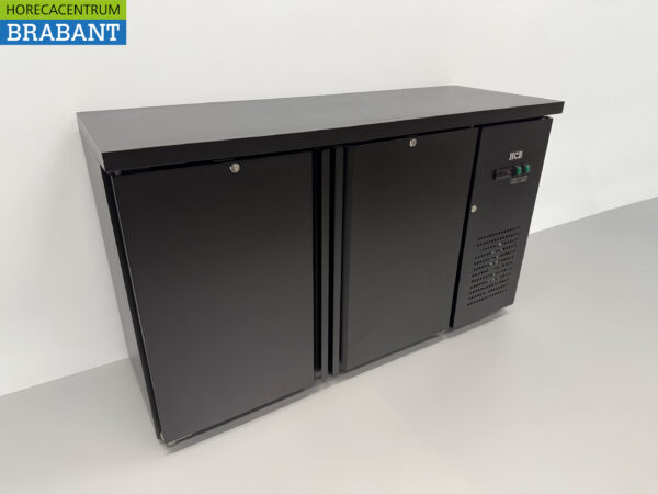 HCB Backbar Bar Refrigerator 2 doors 280 liters 146,5 cm 230V Horeca - Image 3