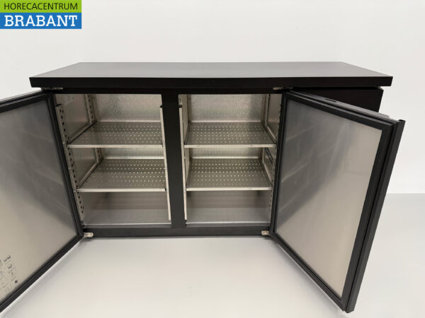 HCB Backbar Bar Refrigerator 2 doors 280 liters 146,5 cm 230V Horeca - Image 4