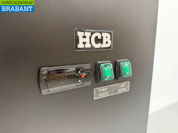 HCB Backbar Bar Refrigerator 2 doors 280 liters 146,5 cm 230V Horeca - Image 6