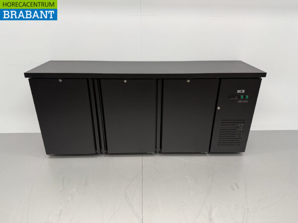 HCB Backbar Bar Refrigerator 3 doors 425 liters 200,5 cm 230V Horeca