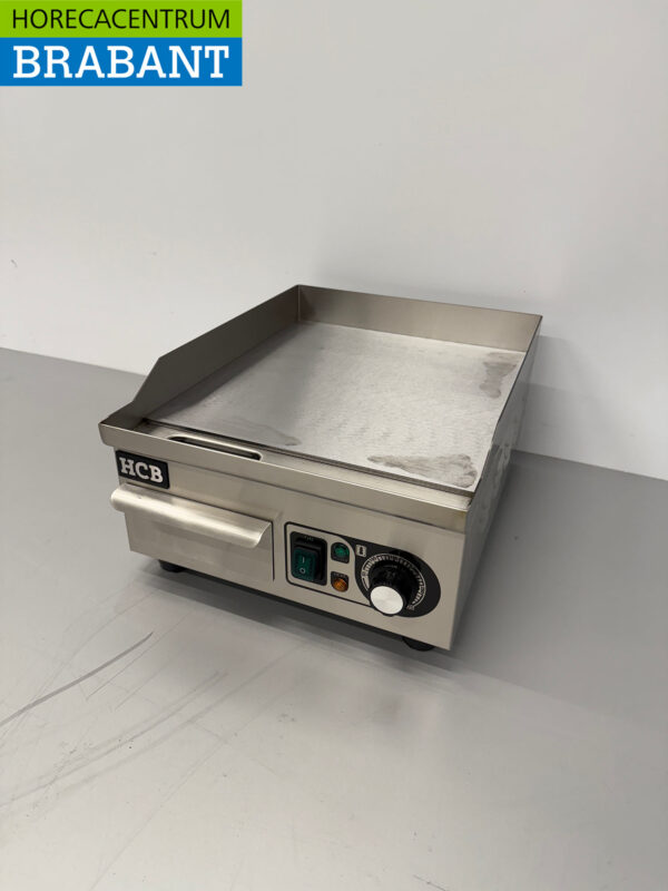 Stainless steel Grill Plate Griddle Smooth 36 cm 230V Catering - Image 2