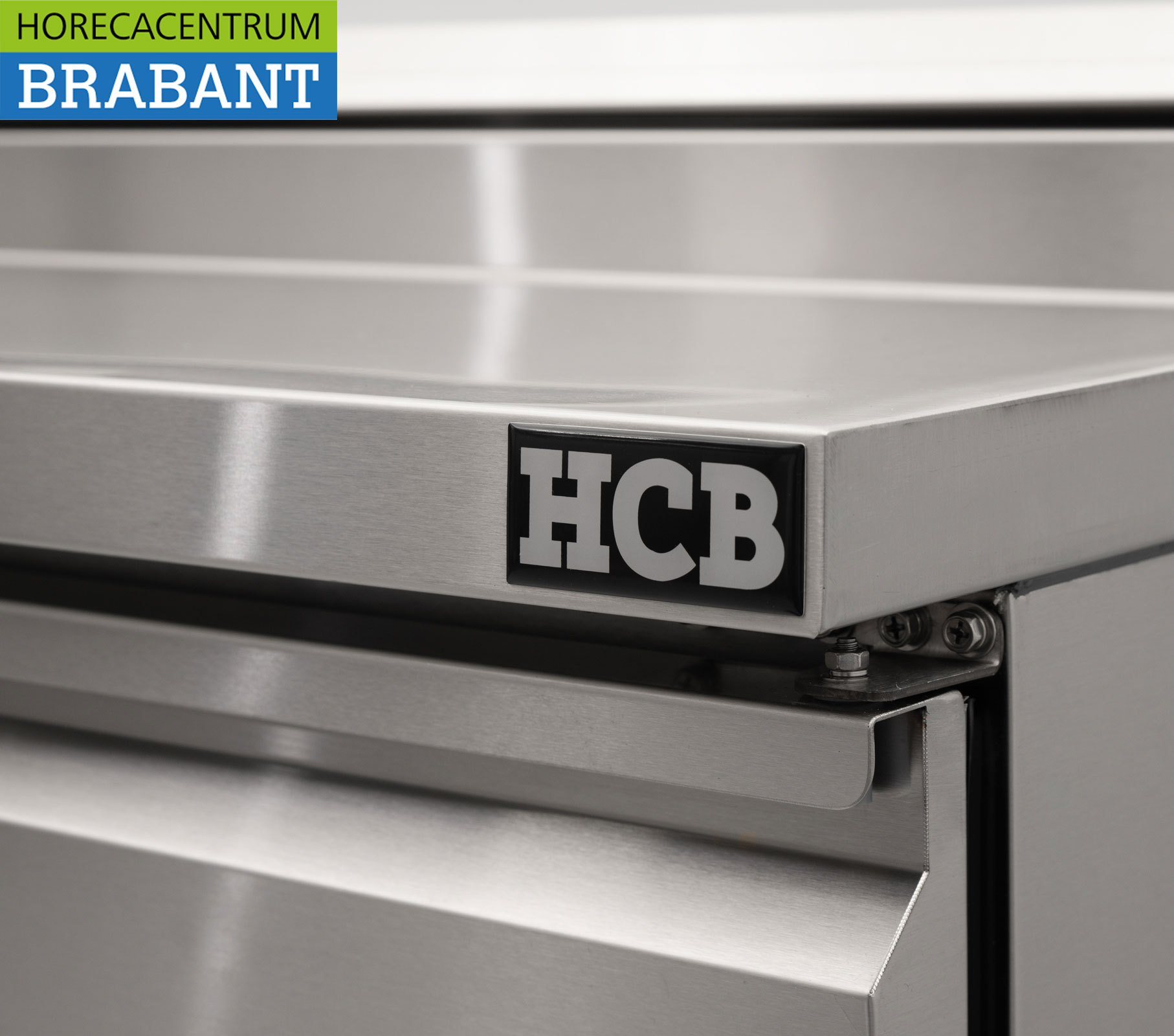 HCB stainless steel Saladette Saladiere Refrigerated Workbench 136,5 cm 230V Horeca - Image 6