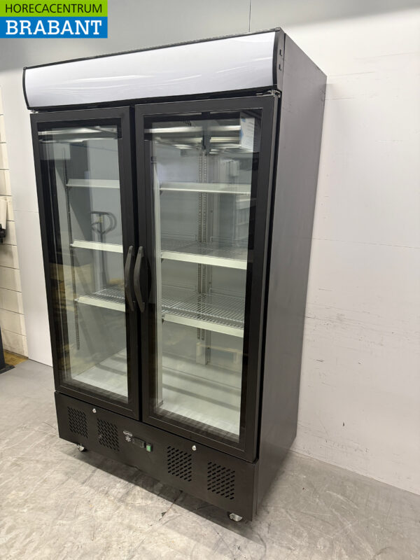 Combisteel Double Door Glass Door Refrigerator Mobile 1079 liters 230V Catering - Image 2