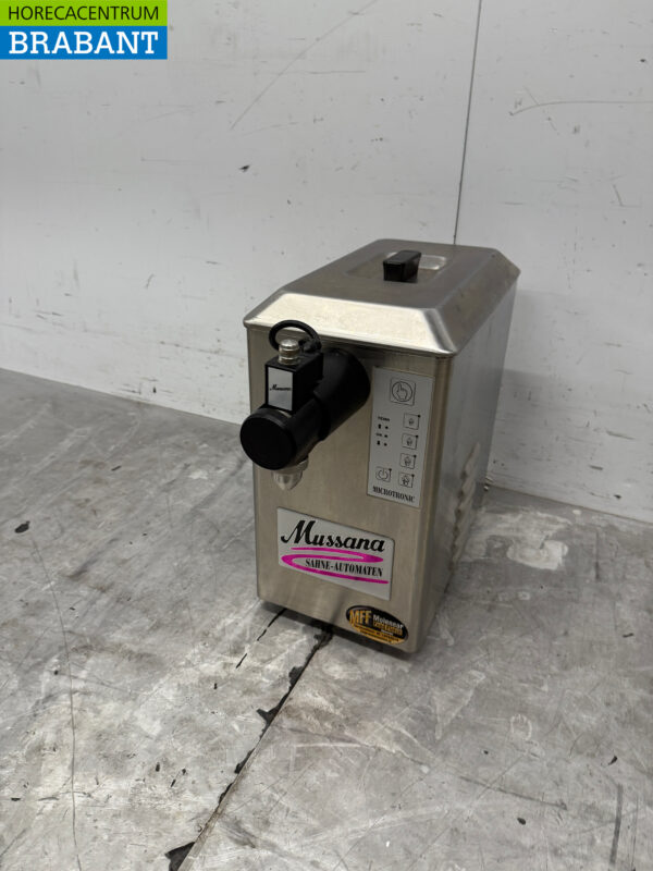 Stainless steel Mussana Pony 2 liter Whipped Cream Machine 230V Catering - Image 2