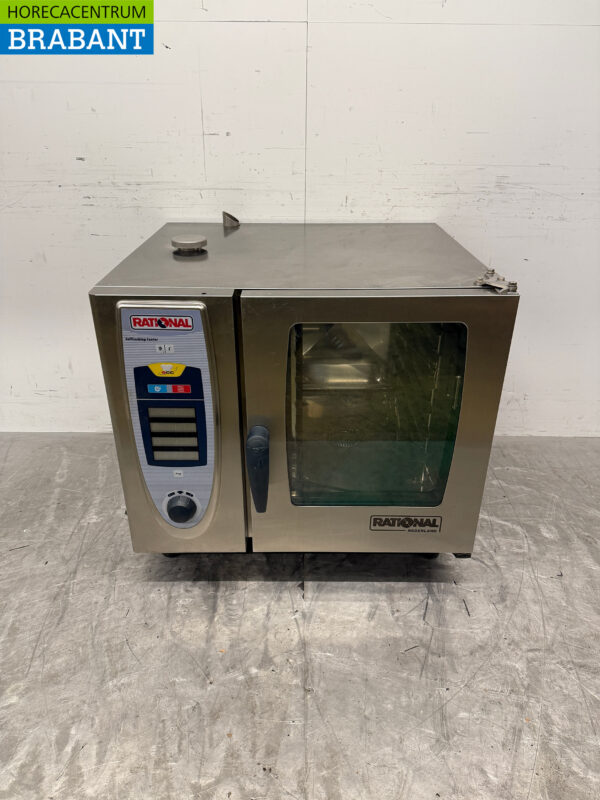 Stainless steel Rational SCC 61 SelfCookingCenter 6 x 1/1 GN 400V Horeca