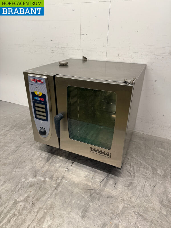 Stainless steel Rational SCC 61 SelfCookingCenter 6 x 1/1 GN 400V Horeca - Image 2