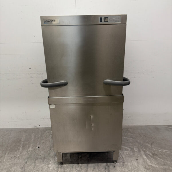 Stainless steel Winterhalter Pass-through dishwasher with drain pump 400V Horeca