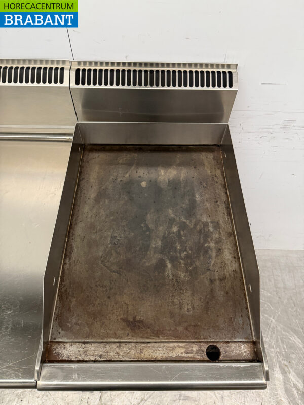 Stainless steel Silko Baking tray with work unit 80 cm 400V Horeca - Image 4