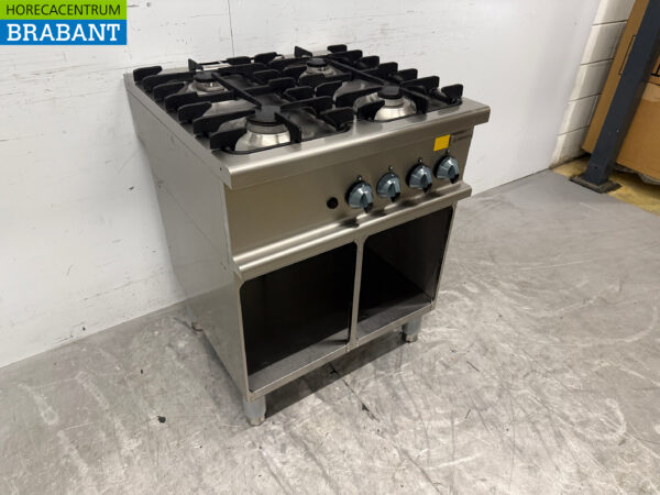 Stainless steel Alpeninox 4 burner Gas Stove Natural Gas Horeca - Image 3