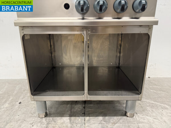 Stainless steel Alpeninox 4 burner Gas Stove Natural Gas Horeca - Image 5