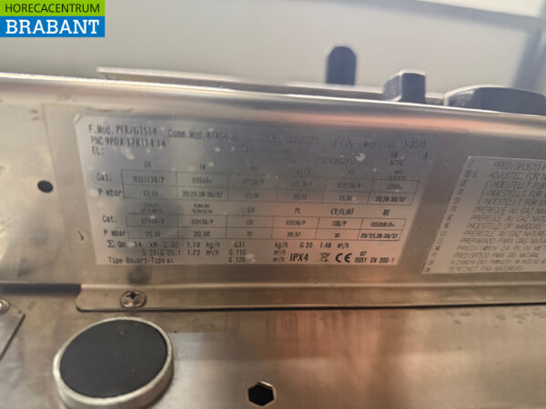Stainless steel Zanussi Fryer 15 liter Natural gas Catering - Image 6