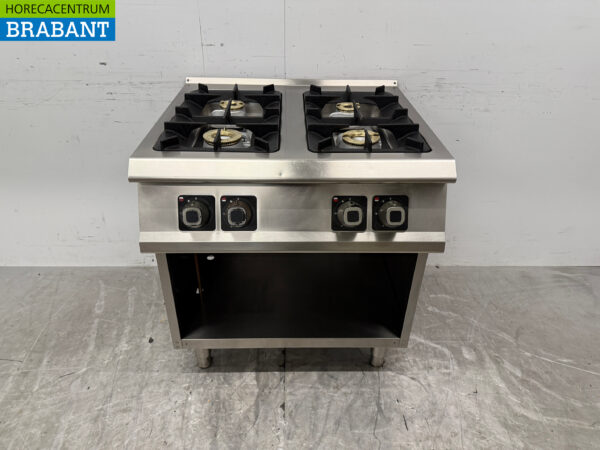 Stainless steel Olis 4 Burner Gas Stove Natural Gas Horeca
