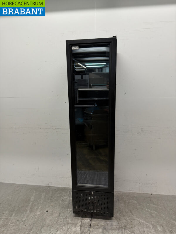 Combisteel Glass door refrigerator 221 liters 230V Horeca