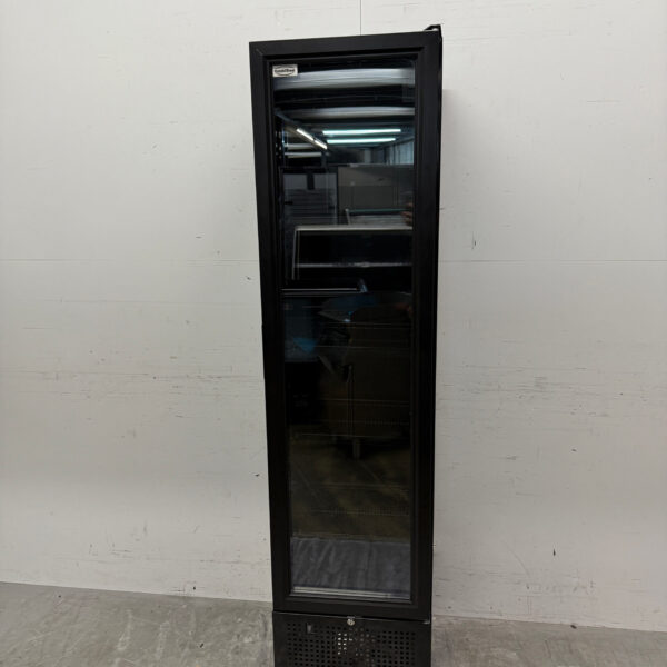 Combisteel Glass door refrigerator 221 liters 230V Horeca
