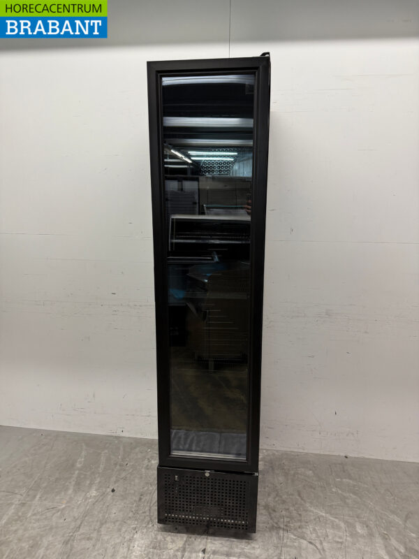 Combisteel Glass door refrigerator 348 liters 230V Horeca