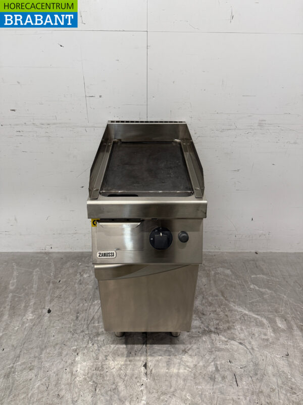 Stainless steel Zanussi griddle 40 cm Natural gas Horeca