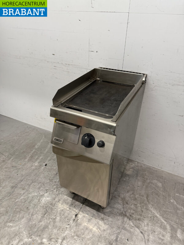 Stainless steel Zanussi griddle 40 cm Natural gas Horeca - Image 2