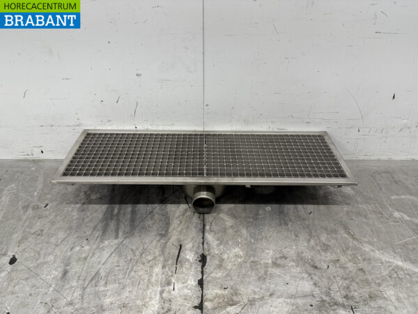 Combisteel Stainless Steel Floor Well 92.5 x 30 x 14 cm Horeca
