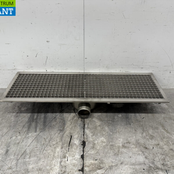 Combisteel Stainless Steel Floor Well 92.5 x 30 x 14 cm Horeca
