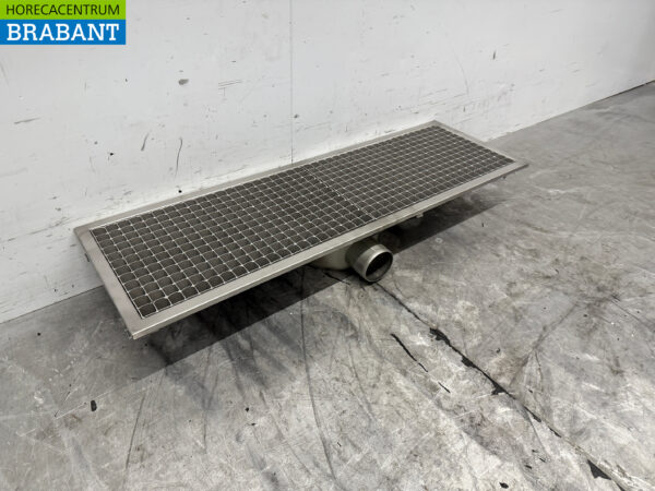 Combisteel Stainless Steel Floor Well 92.5 x 30 x 14 cm Horeca - Image 3