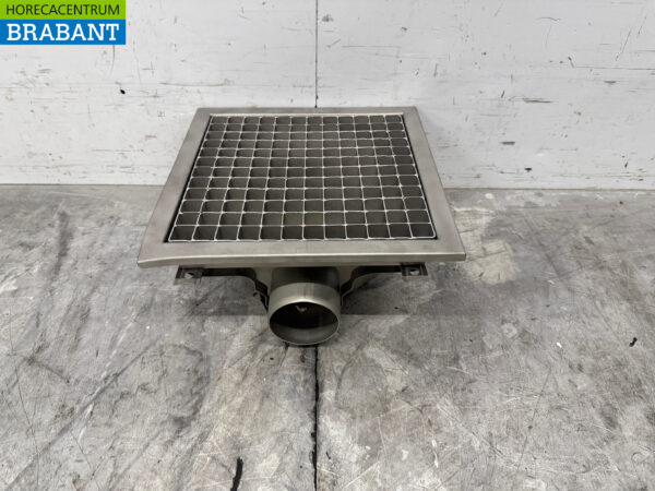 Combisteel Stainless Steel Floor Well 30 x 30 x 14 cm Horeca