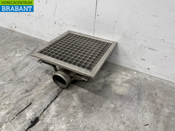 Combisteel Stainless Steel Floor Well 30 x 30 x 14 cm Horeca - Image 2