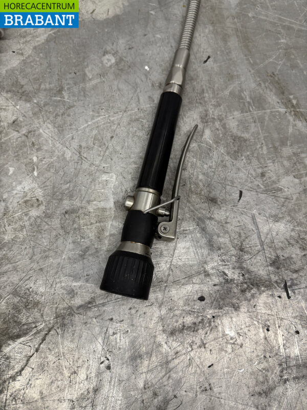 Stainless steel Combisteel Front Flush Shower Flush valve with mixer tap and spout Catering - Image 3