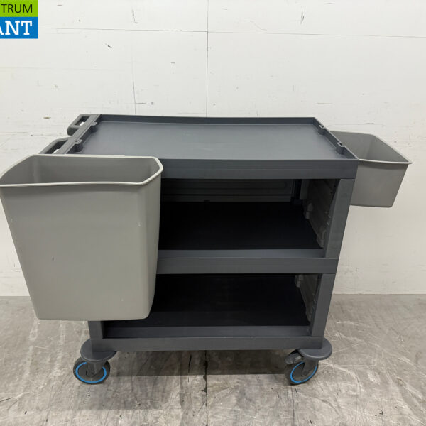 Plastic serving trolley 3 tiers 123 cm Horeca