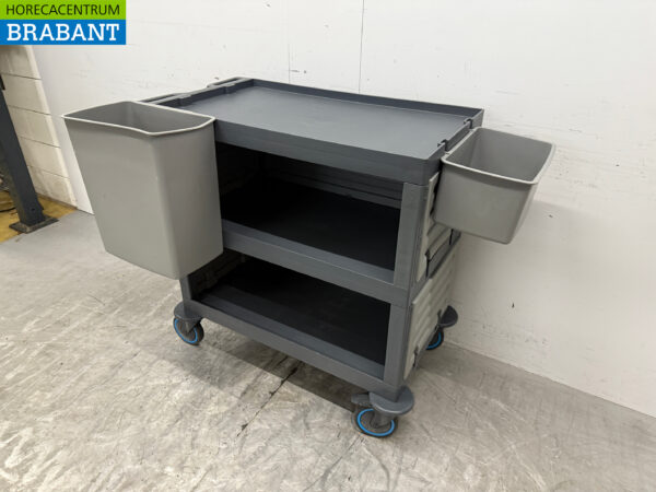 Plastic serving trolley 3 tiers 123 cm Horeca - Image 2