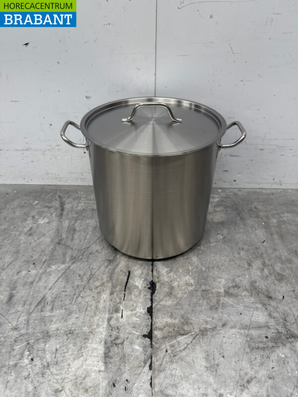 Stainless steel Combisteel Soup Pan Cooking Pan 36 x 36 cm 36 liter Catering