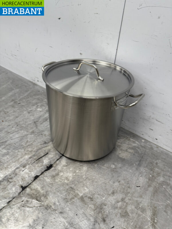 Stainless steel Combisteel Soup Pan Cooking Pan 36 x 36 cm 36 liter Catering - Image 2