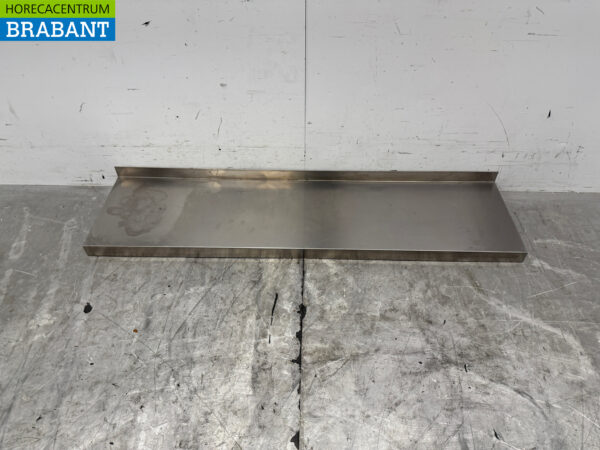 Stainless steel Wall Shelf 120 x 30 cm Catering