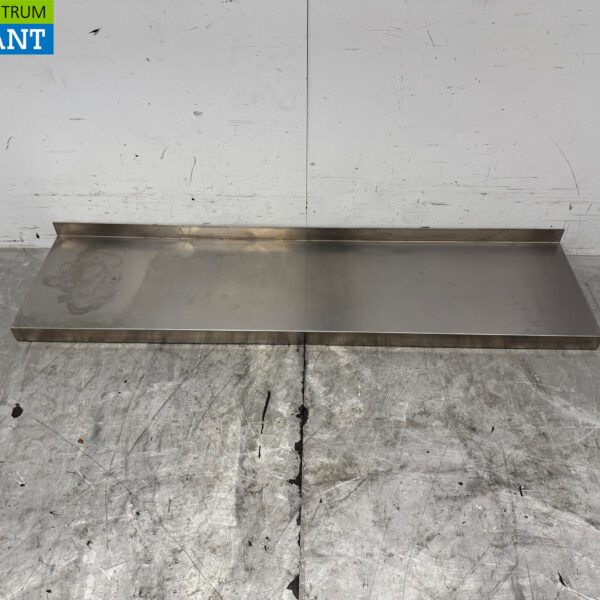 Stainless steel Wall Shelf 120 x 30 cm Catering