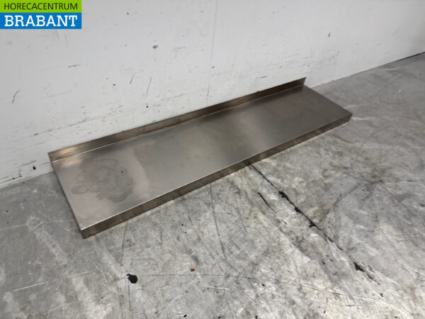Stainless steel Wall Shelf 120 x 30 cm Catering - Image 3