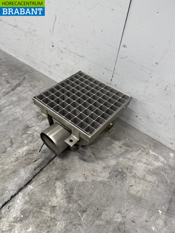 Combisteel Stainless Steel Floor Well 20 x 20 x 13 cm Horeca - Image 2