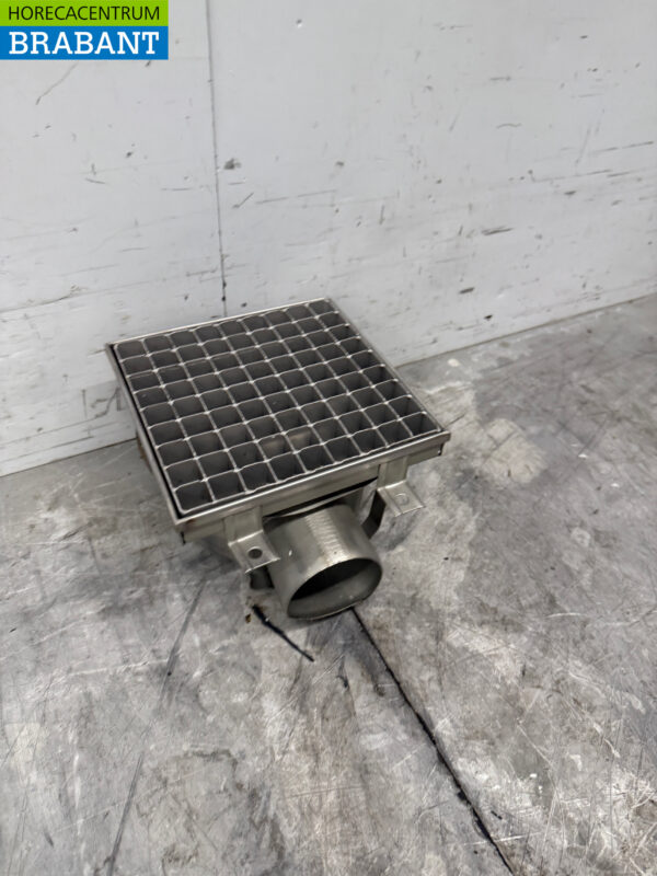 Combisteel Stainless Steel Floor Well 20 x 20 x 13 cm Horeca - Image 3