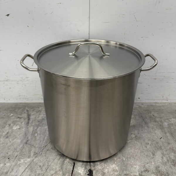 Stainless steel Combisteel Soup Pan Cooking Pan 40 x 40 cm 50 liter Horeca