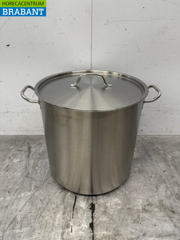 Stainless steel Combisteel Soup Pan Cooking Pan 40 x 40 cm 50 liter Horeca