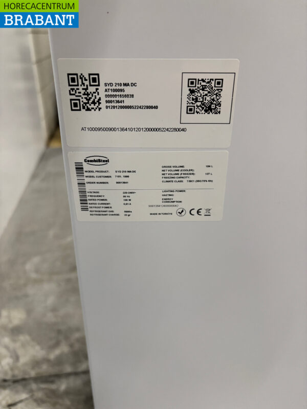 Combisteel Mobile Shop Freezer Freezer with sliding glass lids 184 liters 230V Horeca - Image 4