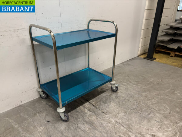 Stainless steel Combisteel Serving Trolley 84.5 cm Catering - Image 2