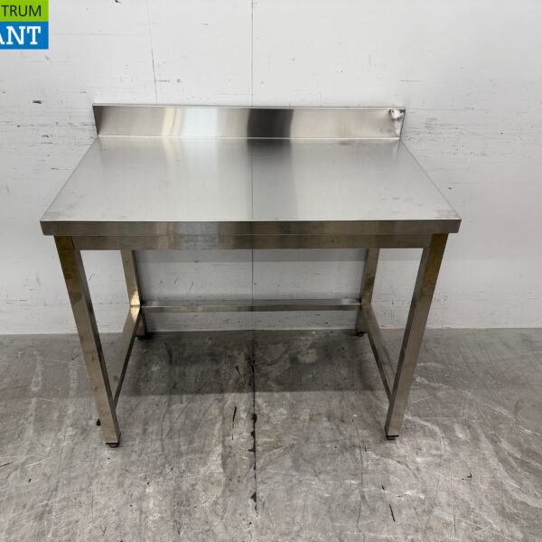 Stainless steel Worktable 100 x 60 x 85.5 cm Catering