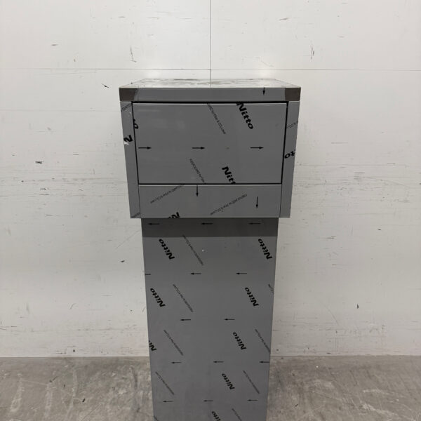Stainless steel Combisteel Trash Can Waste Bin 80 liters Horeca