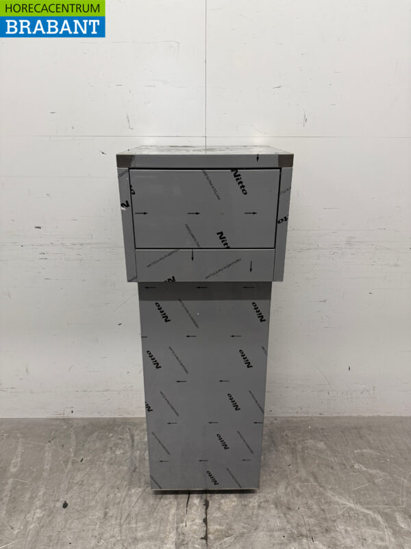 Stainless steel Combisteel Trash Can Waste Bin 80 liters Horeca